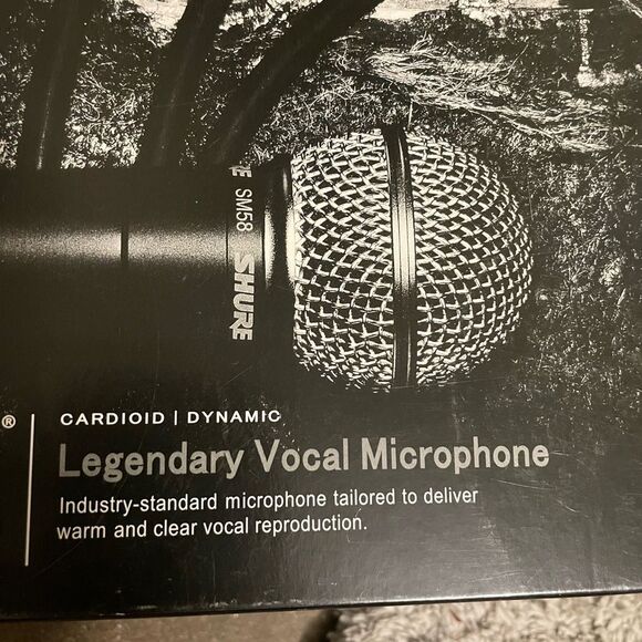 Shure SM58 Cardioid Dynamic Legendary Vocal Microphone w/Bag & Clip (Brand New) - Picture 12 of 16